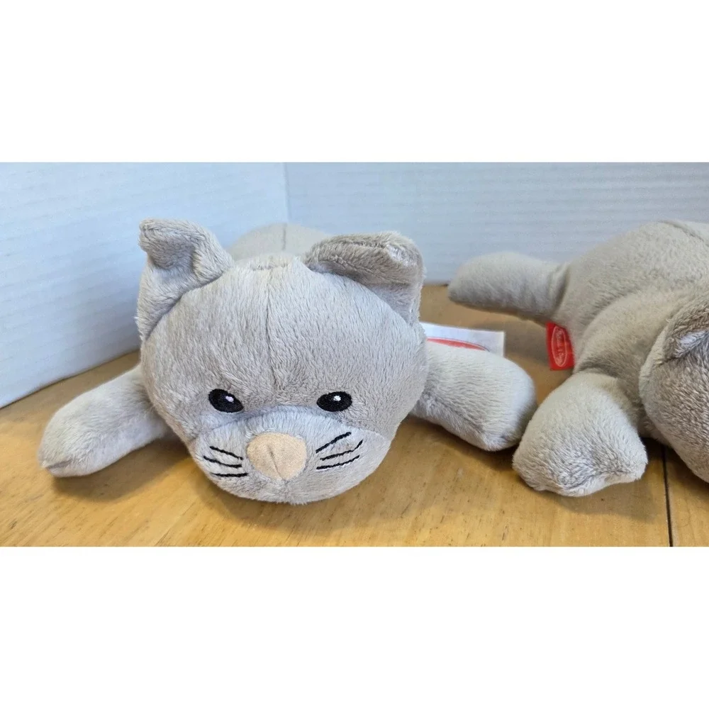 Melissa and Doug Lot of 3 Plush Kitty Cat Kitten Stuffed Animal Floppy Toy  9 in